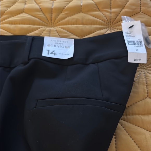 Lane Bryant Black Straight Leg dress slacks - Picture 2 of 7
